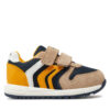 Сникърси Geox B Alben Boy B453CA 02214 C6659 M Кафяв цвят на ниска цена