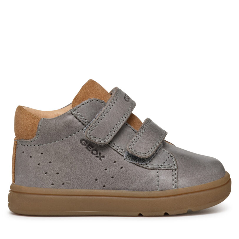 Сникърси Geox B Biglia Boy B044DD 0CL22 C0665 Сив цвят на ниска цена