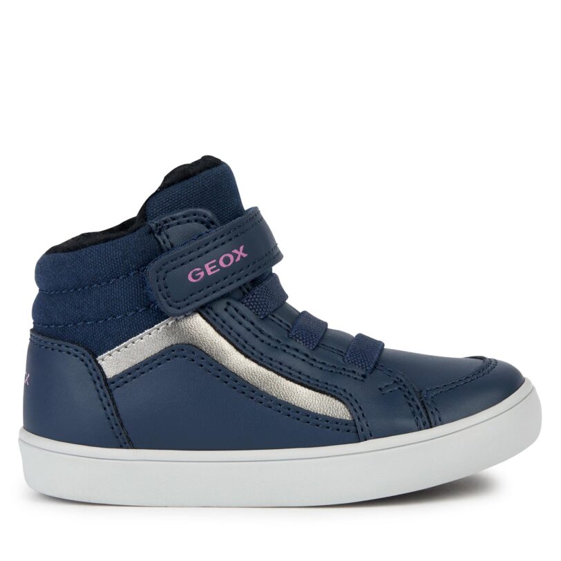 Сникърси Geox B Gisli Girl B361MF 05410 C4002 M Тъмносин цвят на ниска цена