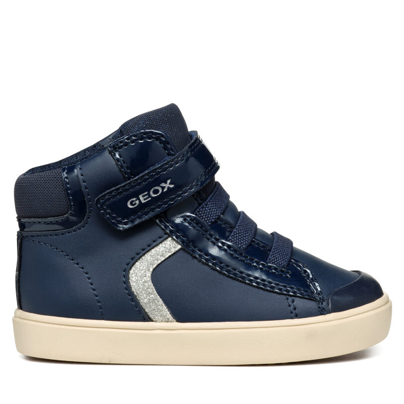 Сникърси Geox B Gisli Girl B461MA 05402 C4002 S Тъмносин цвят на ниска цена