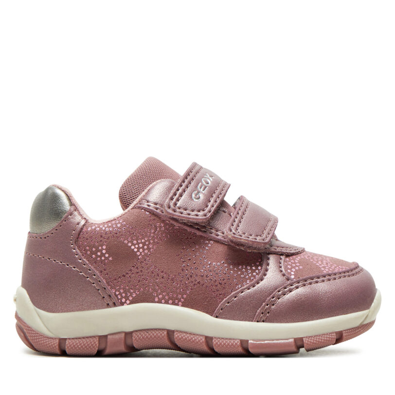 Сникърси Geox B Heira Girl B463YA 0AJAU C8006 M Розов цвят на ниска цена