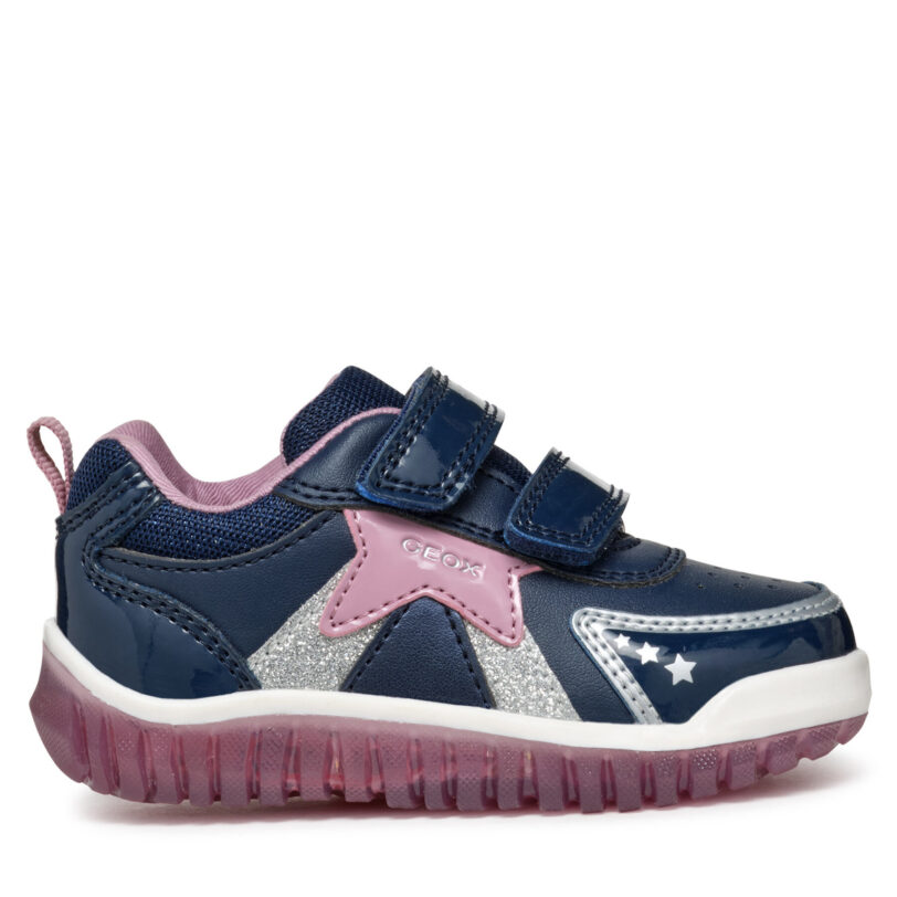 Сникърси Geox B Lightyloo Girl B4661A 00254 C4251 Тъмносин цвят на ниска цена