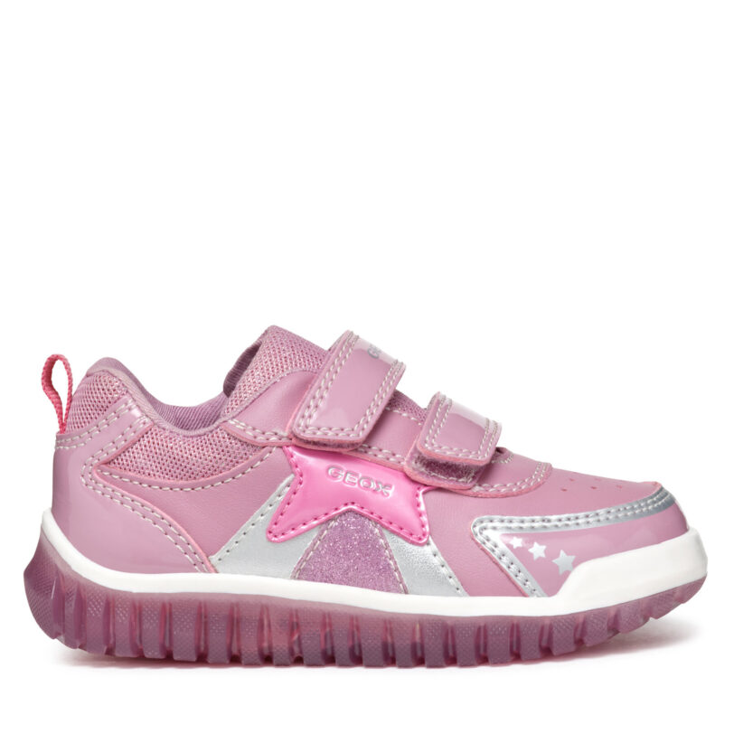 Сникърси Geox B Lightyloo Girl B4661A 00254 C8381 Розов цвят на ниска цена