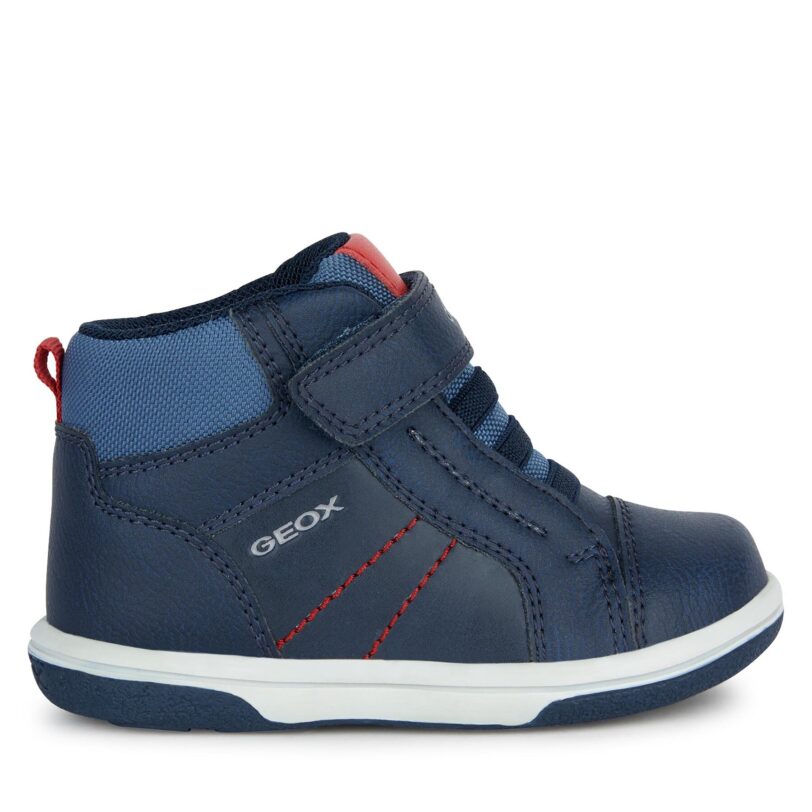 Сникърси Geox Baby Flick Boy B3637A 0MEFU C0700 M Тъмносин цвят на ниска цена