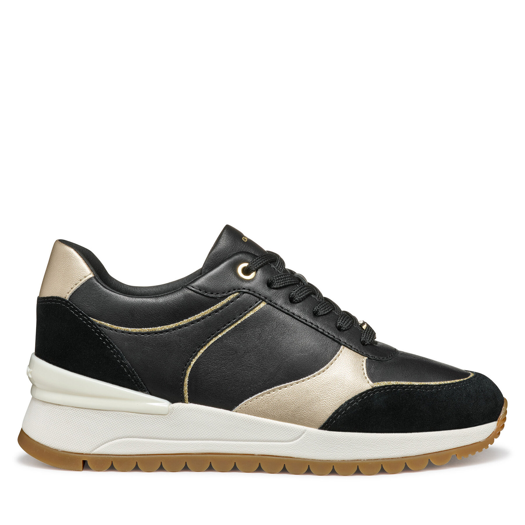 Сникърси Geox D Desya D5500A 08522 C9258 Черен цвят на ниска цена