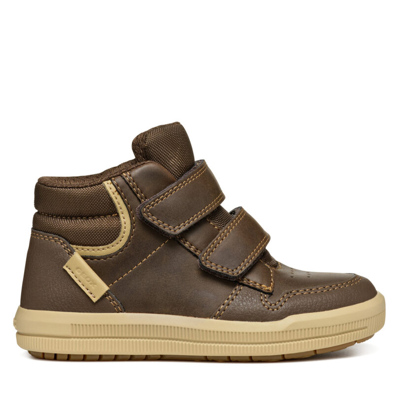 Сникърси Geox J Arzach Boy J364AB 0MEFU C6244 D Кафяв цвят на ниска цена