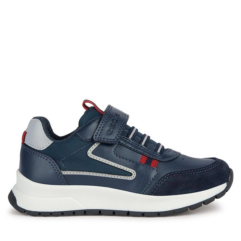 Сникърси Geox J Briezee Boy J36GMA 054FU C4244 D Тъмносин цвят на ниска цена