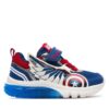 Сникърси Geox J Ciberdron Boy J45LBB 01454 C0200 M Син цвят на ниска цена