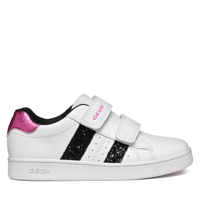 Сникърси Geox J Eclyper Girl J45LRA 000BC C0404 M Бял цвят на ниска цена