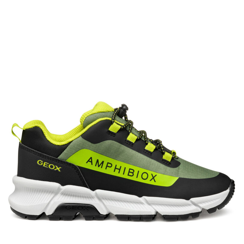 Сникърси Geox J Flexyper Plus J55LCA 0FU50 C3005 M Зелен цвят на ниска цена