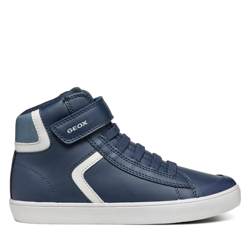Сникърси Geox J Gisli Boy J465CA 054FU C0832 S Тъмносин цвят на ниска цена