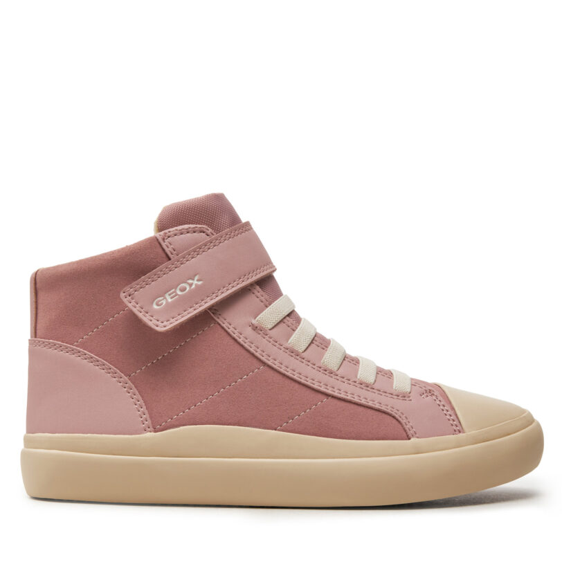 Сникърси Geox J Gisli Girl J464NI 0AU54 C8014 S Розов цвят на ниска цена