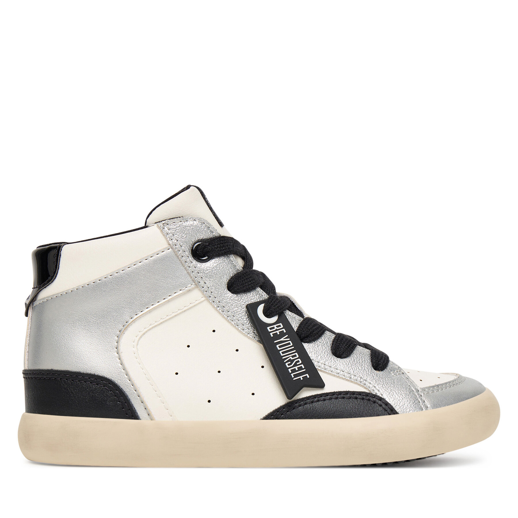 Сникърси Geox J Gisli J564NA 054AJ C0459 S Бял цвят на ниска цена