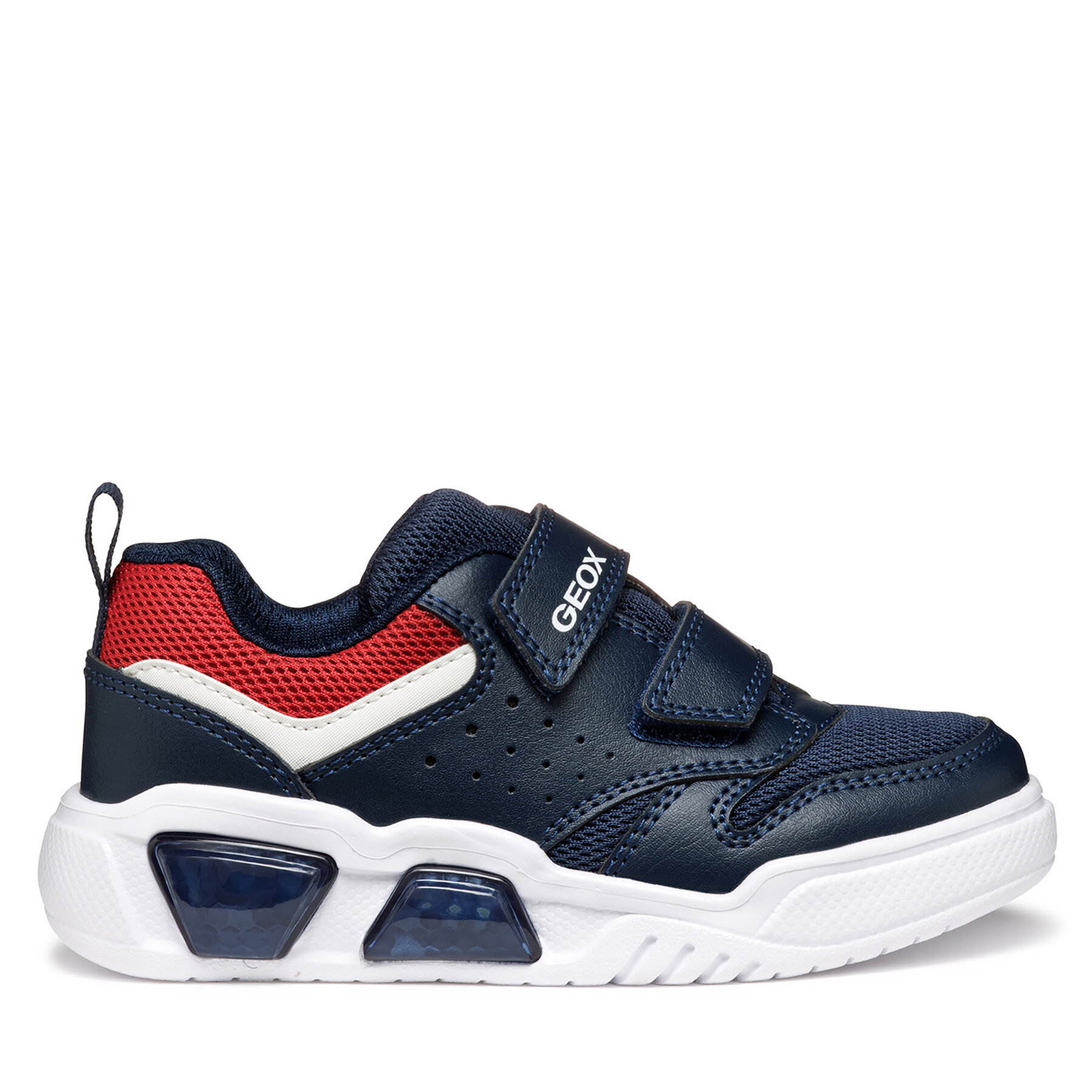 Сникърси Geox J Illuminus J55GVA 014BU C0735 D Тъмносин цвят на ниска цена