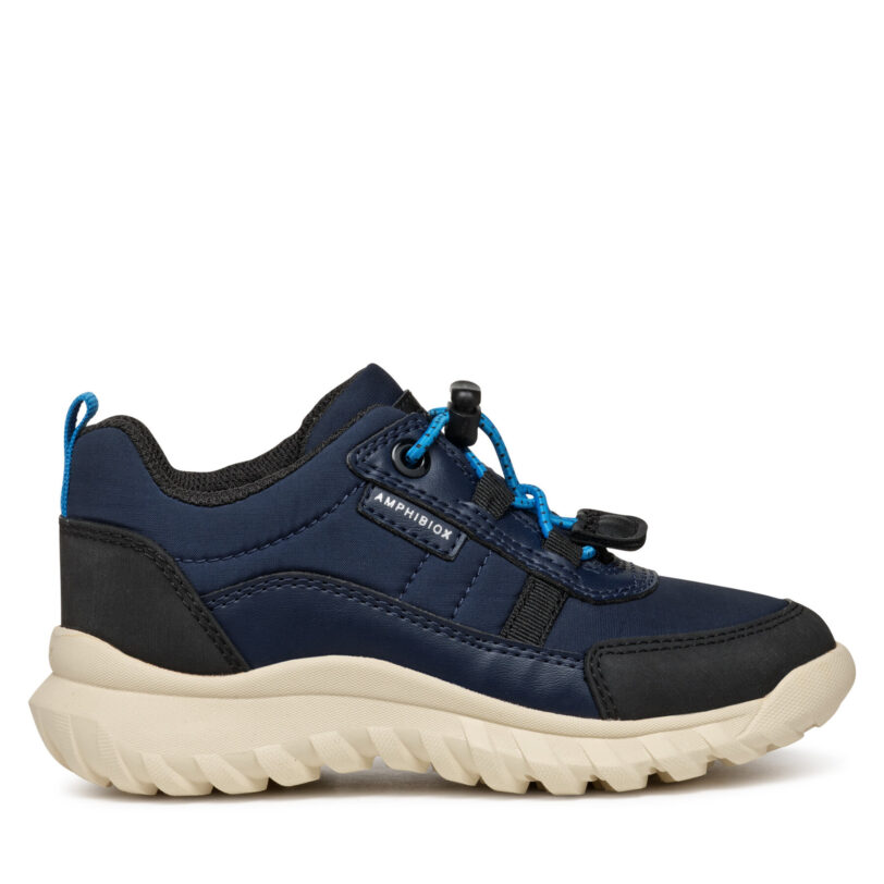 Сникърси Geox J Simbyos Boy B Abx J46L0D 0FU50 C0045 D Тъмносин цвят на ниска цена