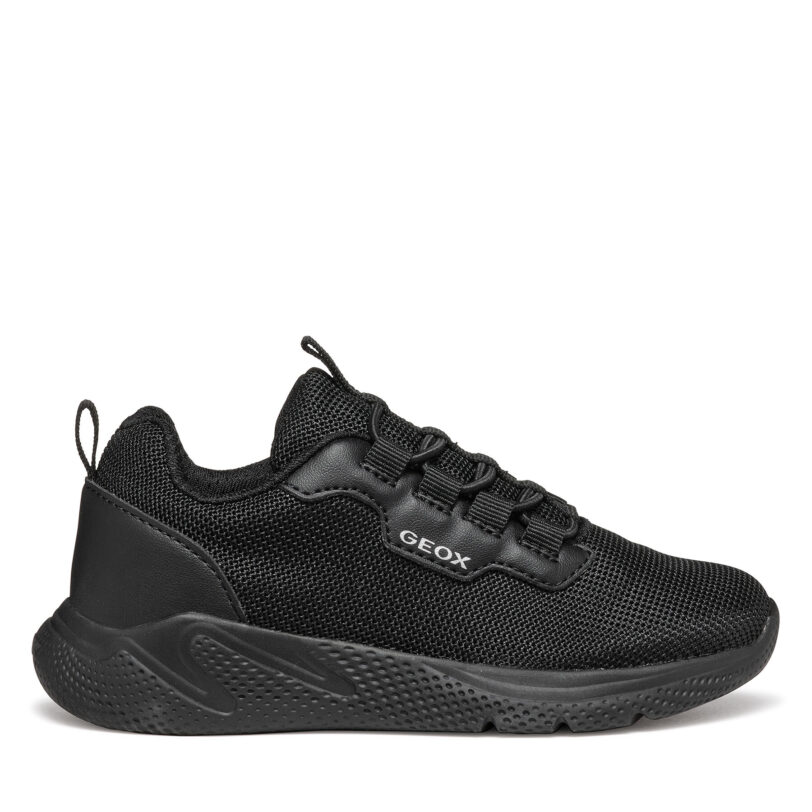 Сникърси Geox J Sprintye Boy J46GBA 01454 C9999 M Черен цвят на ниска цена