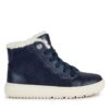 Сникърси Geox J Theleven Girl B Ab J36HTB 077BC C4021 S Тъмносин цвят на ниска цена