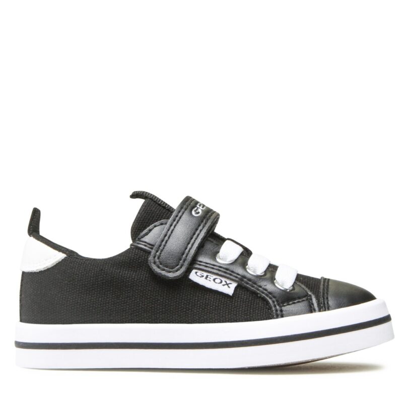Сникърси Geox Jr Ciak Girl J3504I01054C9999 M Черен цвят на ниска цена