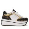 Сникърси Guess Camrio FL7CMR FAL12 Бял цвят на ниска цена