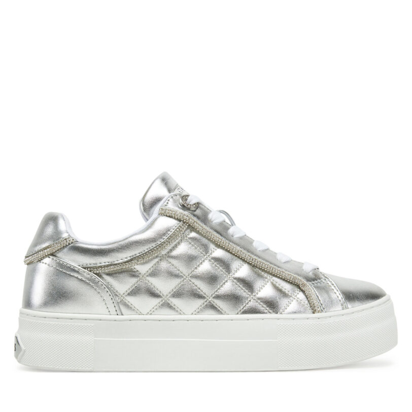 Сникърси Guess FLPGRA ELE12 Сребрист цвят на ниска цена