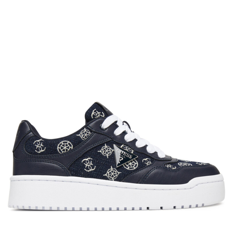 Сникърси Guess FLTMR7 FAL12 Тъмносин цвят на ниска цена