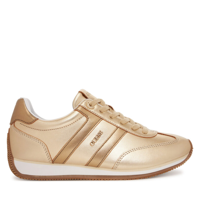 Сникърси Guess FLTSAP LEM12 Златист цвят на ниска цена