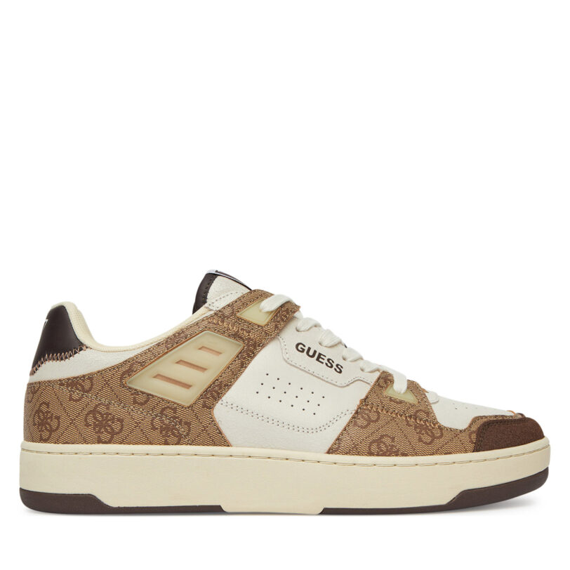 Сникърси Guess FMJVIN LEL12 Бежов цвят на ниска цена