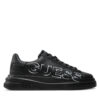 Сникърси Guess FMPELB FAB12 Черен цвят на ниска цена