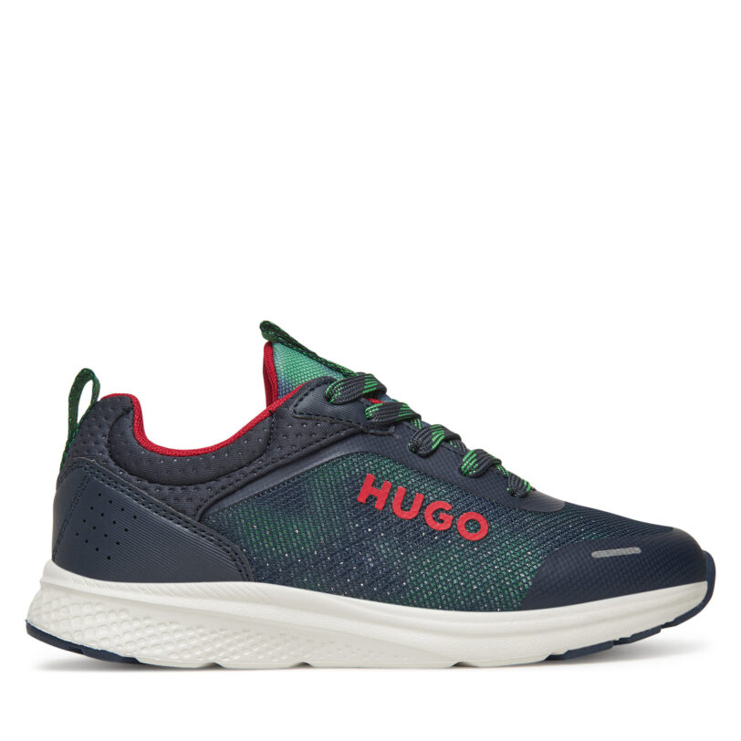 Сникърси HUGO G00304 M Тъмносин цвят на ниска цена
