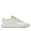 Сникърси Inuikii Canvas Lex Low 50102-991 Бежов цвят на ниска цена