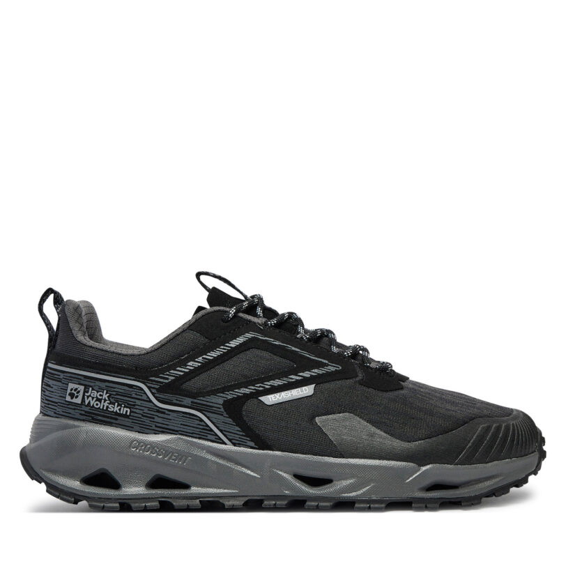 Сникърси Jack Wolfskin Prelight Texashield Low M A62077 Черен цвят на ниска цена