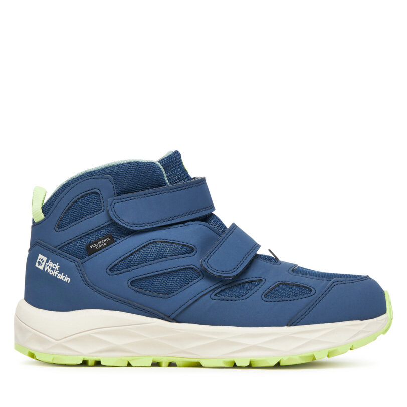Сникърси Jack Wolfskin Woodland 2 Texapore Mid Vc A64865 Син цвят на ниска цена