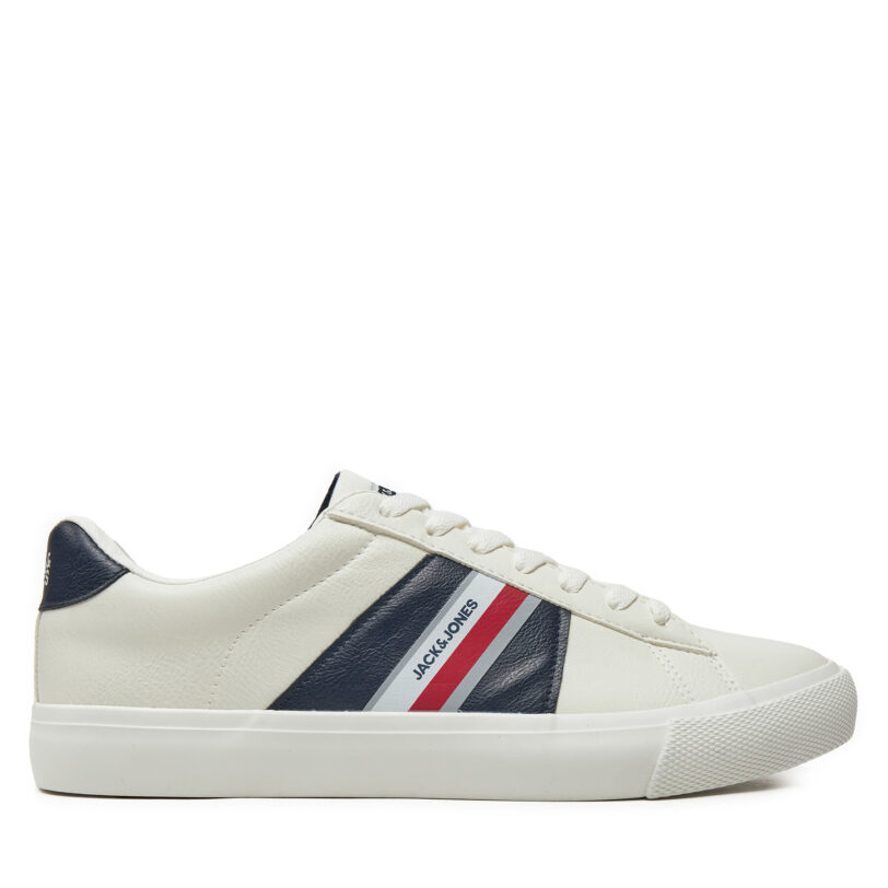 Сникърси Jack&Jones 12257789 Бял цвят на ниска цена