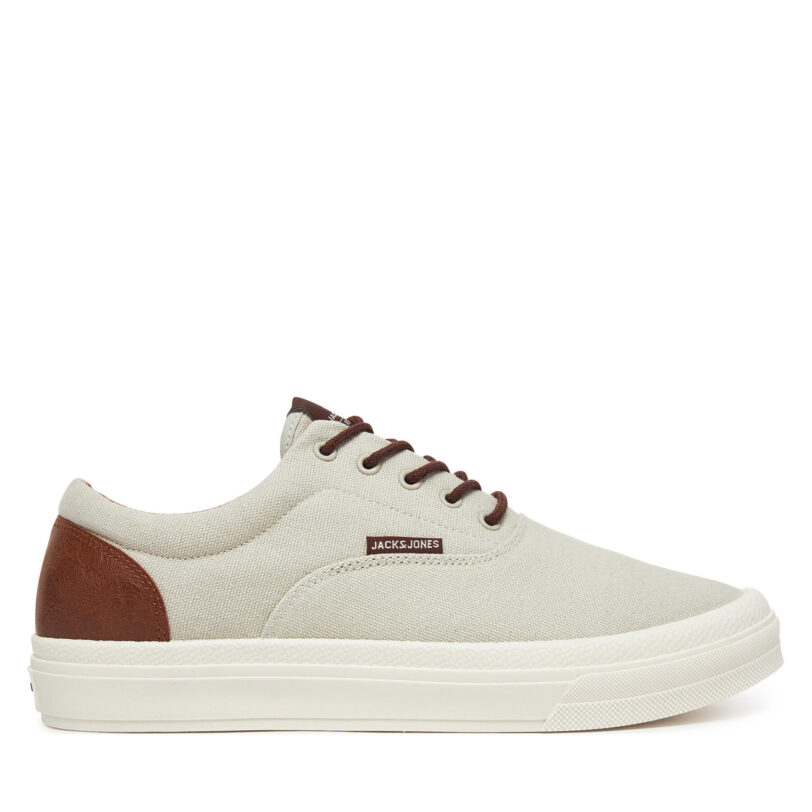 Сникърси Jack&Jones Jfwislington 12262839 Бежов цвят на ниска цена