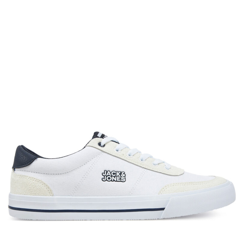 Сникърси Jack&Jones Jfwrob 12270027 Бял цвят на ниска цена