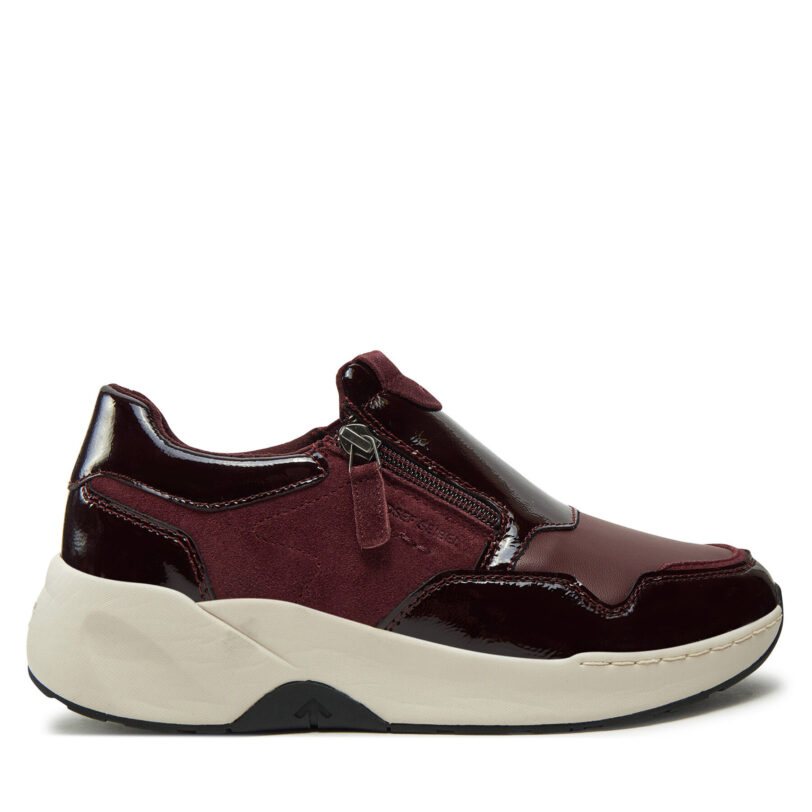Сникърси Josef Seibel Lissi 04 96504 410 Бордо цвят на ниска цена