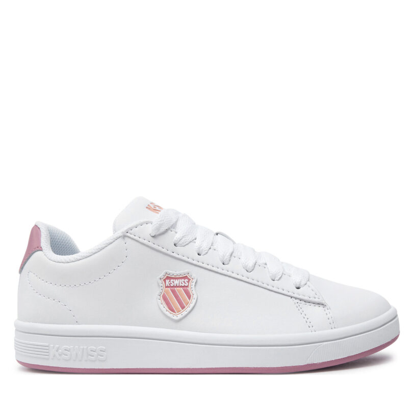 Сникърси K-Swiss Court Shield 96599 952 Бял цвят на ниска цена