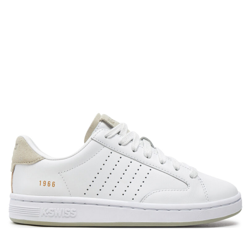 Сникърси K-Swiss Lozan Klub Lth 97263-907-M Бял цвят на ниска цена