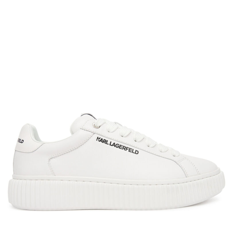 Сникърси KARL LAGERFELD KL24220 Бял цвят на ниска цена