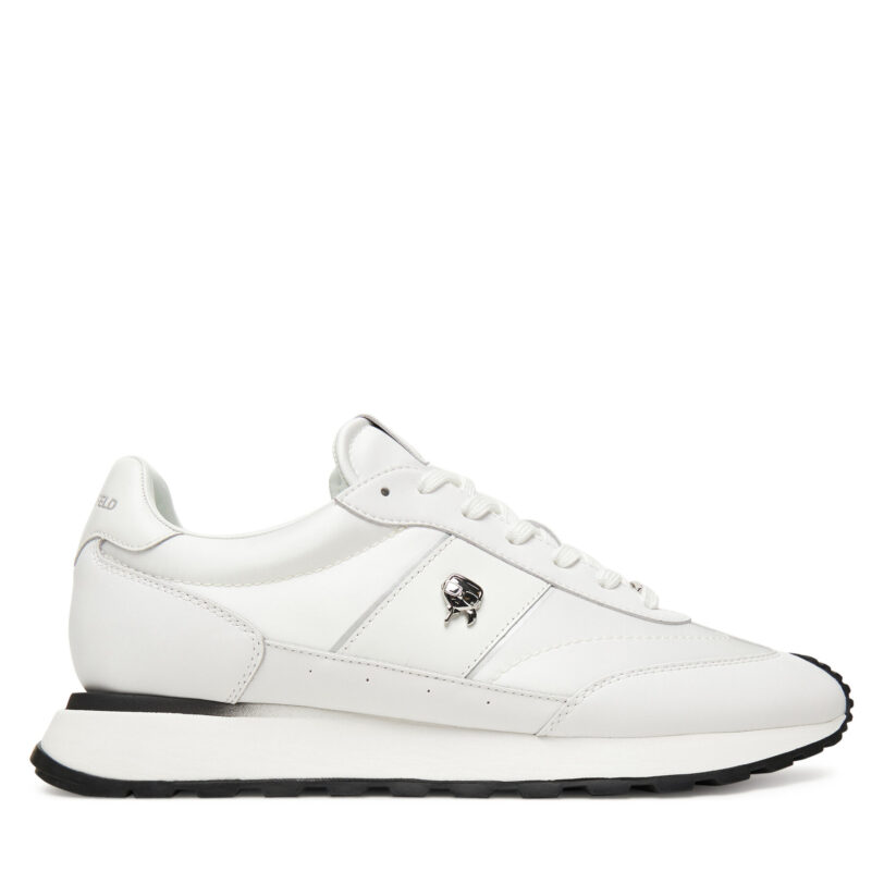 Сникърси KARL LAGERFELD KL51129 Бял цвят на ниска цена