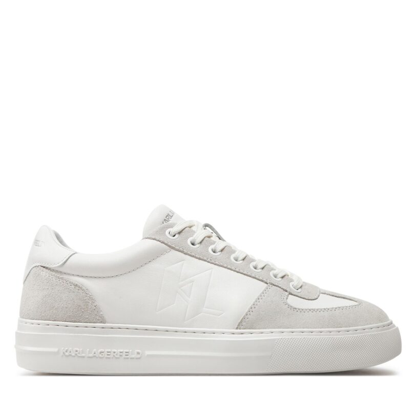 Сникърси KARL LAGERFELD KL51424 Бял цвят на ниска цена
