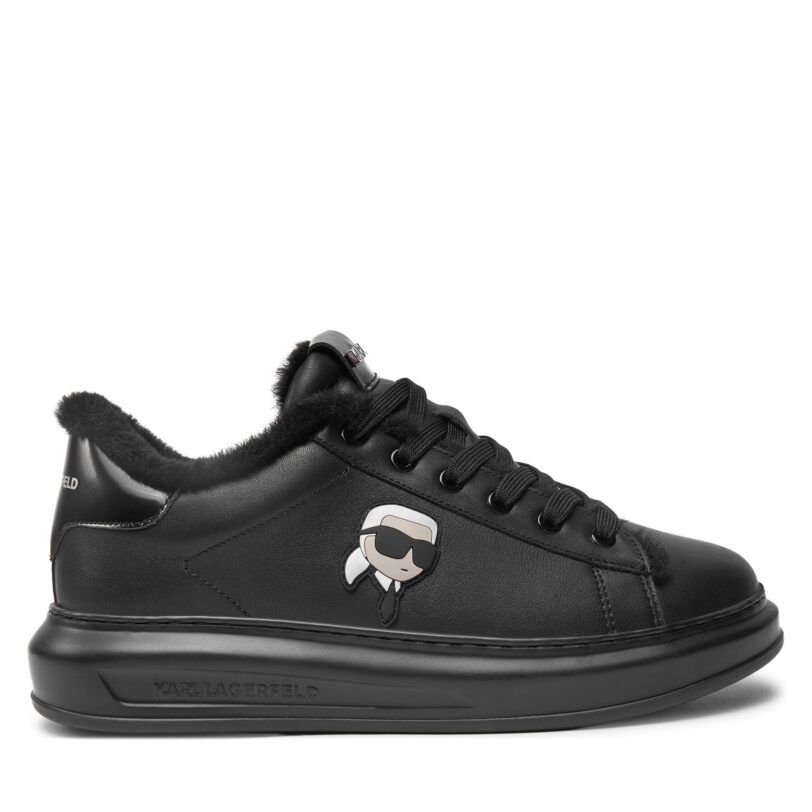 Сникърси KARL LAGERFELD KL52531L Черен цвят на ниска цена