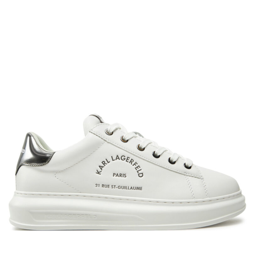 Сникърси KARL LAGERFELD KL52538K Бял цвят на ниска цена