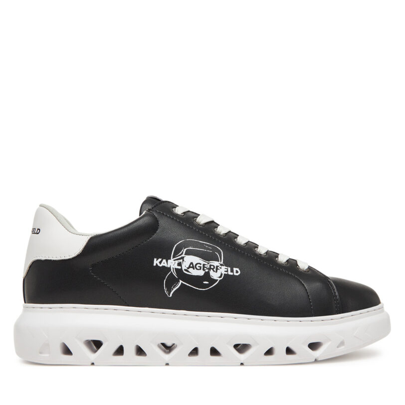 Сникърси KARL LAGERFELD KL54515 Черен цвят на ниска цена