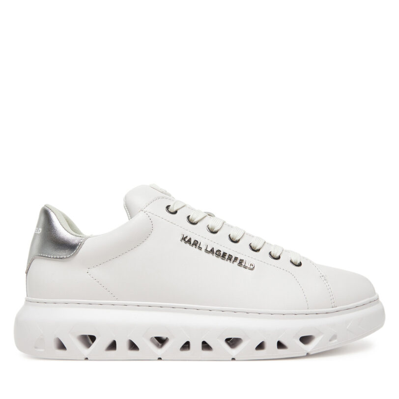 Сникърси KARL LAGERFELD KL54519A Бял цвят на ниска цена