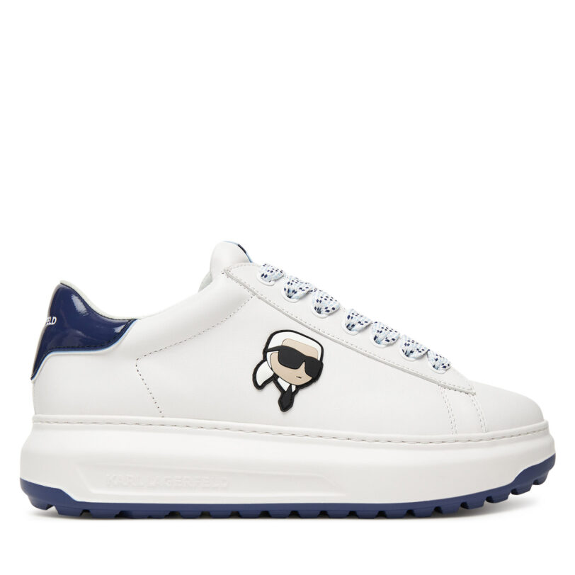Сникърси KARL LAGERFELD KL57530 Бял цвят на ниска цена