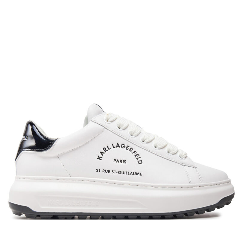 Сникърси KARL LAGERFELD KL57538 Бял цвят на ниска цена