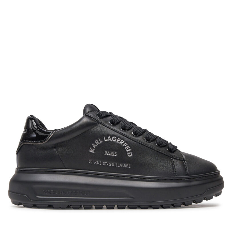 Сникърси KARL LAGERFELD KL57538 Черен цвят на ниска цена