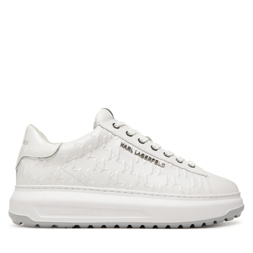 Сникърси KARL LAGERFELD KL57549 Бял цвят на ниска цена