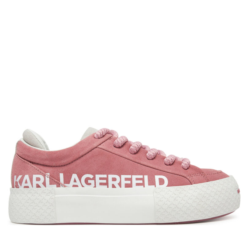 Сникърси KARL LAGERFELD KL60722 Виолетов цвят на ниска цена